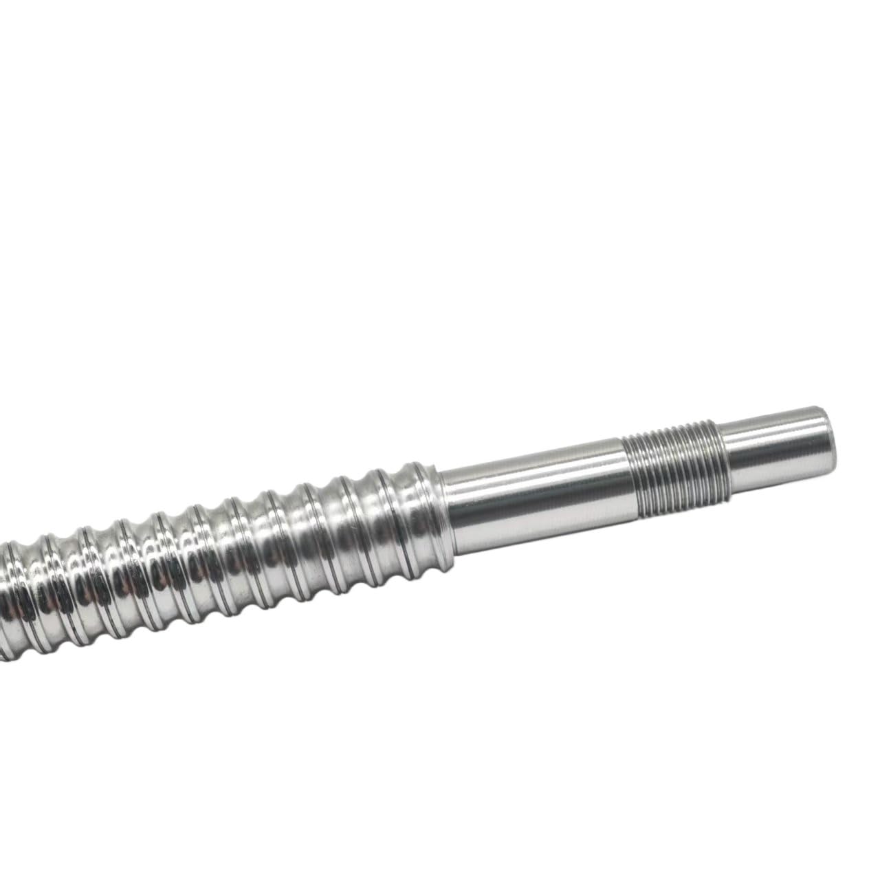 Śruba kulowa SFU1204 klasy C7 z nakrętką kulową 1204-3, średnica 12 mm, nachylenie 4 mm, gwint prawy, BK10 BF10, wykończenie obrobione etapowe podróże (600 mm)