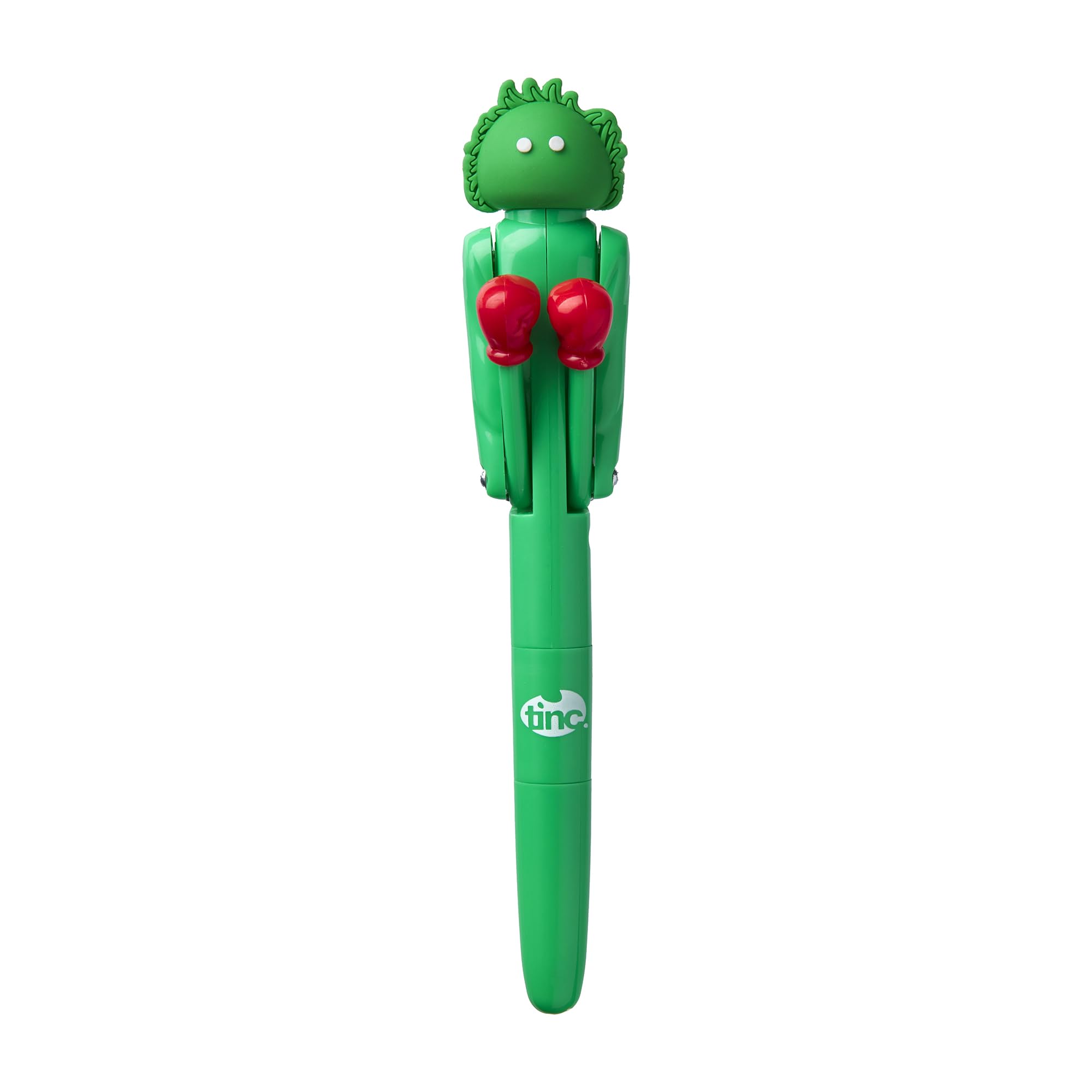 Tinc Hugga character Boxing Pen, green - Fun pen for all ages, great for party bags or stocking fillers