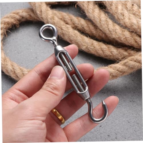 STOBAZA 5 Pzs Tensor de Cable de Acero Inoxidable para Tensar Cuerda y Regular Tensiones miniatura 7