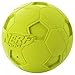 Nerf Dog Soccer Ball Dog Toys with Interactive Squeaker, Lightweight, Durable and Water Resistant, 4 Inches, For Medium/Large Breeds, Two Pack, Green and Red