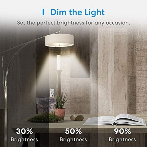 Smart Vintage gloeilamp Meross WLAN gloeilamp dimbare LED-lamp, Smart Edison retrolamp warm wit, compatibel met Alexa… - Afbeelding 4