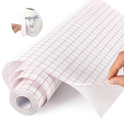 Alitree Transferfolie Plotter für Plotterfolie, Transferfolie für Becher, Übertragungsfolie Plotter for Silhouette Cameo, Cricut Partydekoration, Fenster und Aufkleber und Diy (30.5cmx10m)