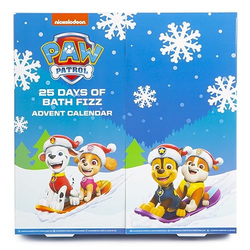Paw Patrol Adventskalender 25 Tage Bath Fizz Bubbly Weihnachten Countdown...