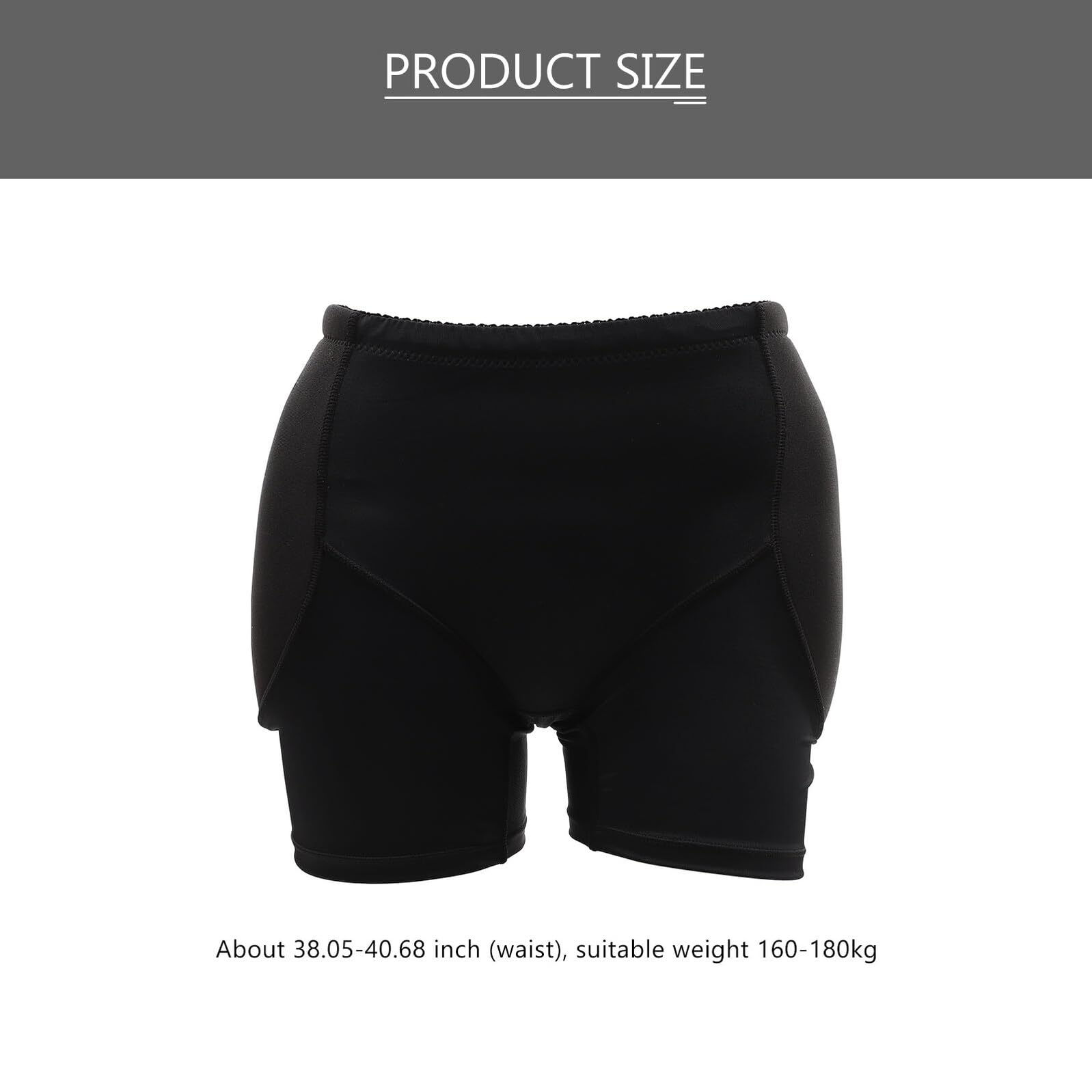 UPKOCH 1pezzi Mutande Modellanti Donna Imbottitura Rimovibile per Fianchi Slip da Donna Traspirante per Esaltare Curve Glutei Intimo Contenitivo Lavorazione Elegante e Confortevole