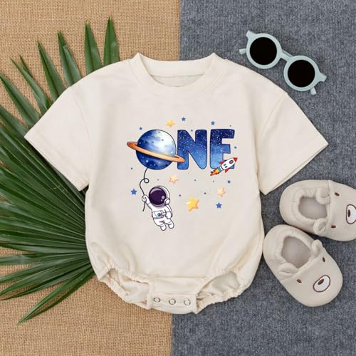 1st Birthday Outfit for Baby Boy, First Birthday Space First Trip Around The Sun Outfit for Boy4