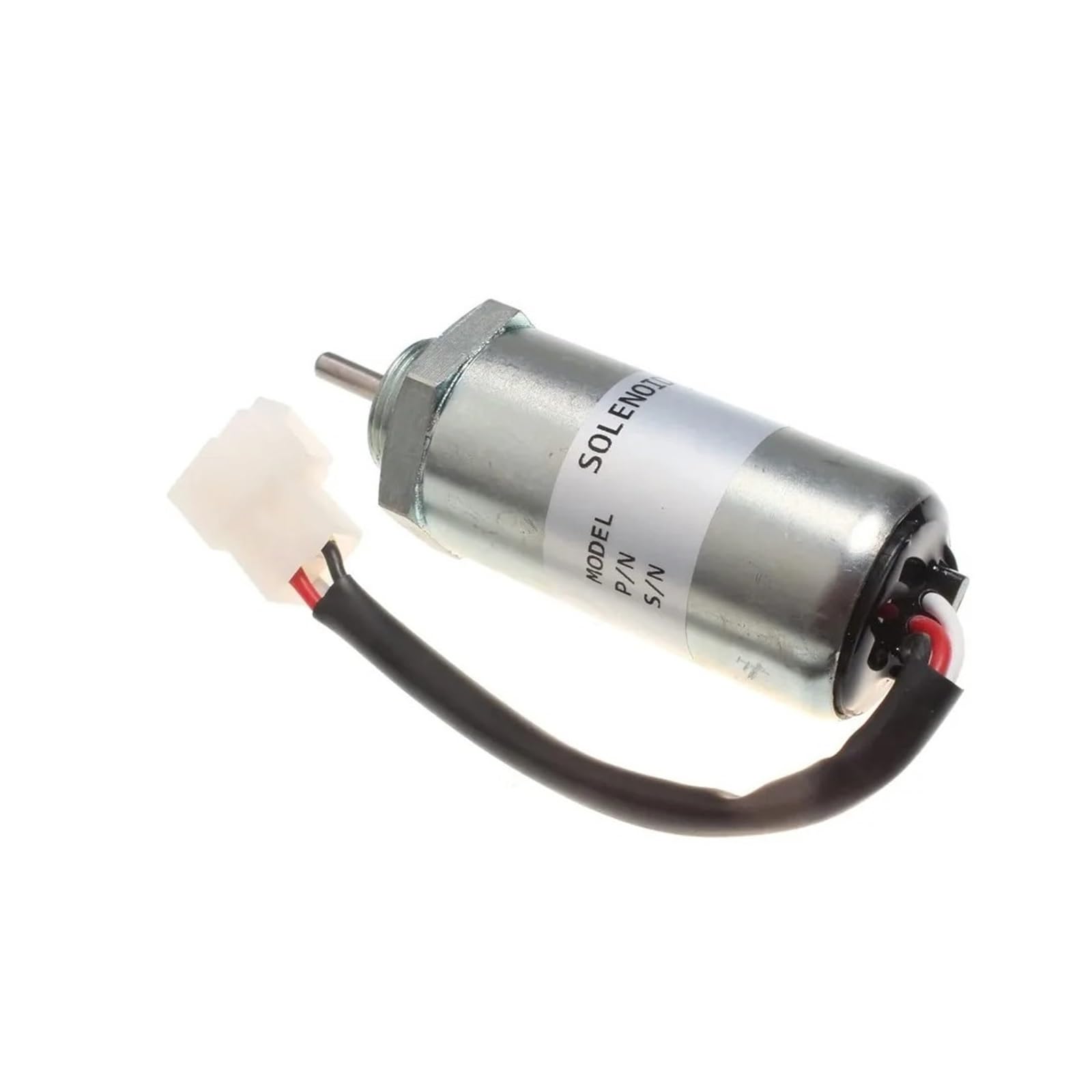Hdrtcbu 12V Fuel Shutoff Solenoid Mv1-81 897329-5680 897329-5688 Fit For Isuzu Engine 4Le2 3Ld1 Fuel Shutoff Solenoid Fit For Hitachi Ex35u Ex27u Ex50u Throttle Stop Controls Solenoid(12V)