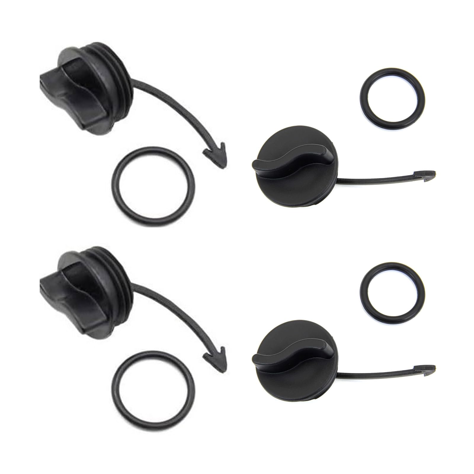 Drain Plugs, Water Drainage Solution, Orings Included for Watercrafts Maintenance 292002024 292001352 292001320 Orings Included