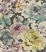 Produktbild rasch Tapete 455649 aus der Kollektion Florentine II  Vliestapete mit bunten Aquarell-Pfingstrosen  10,05m x 53cm (L x B)