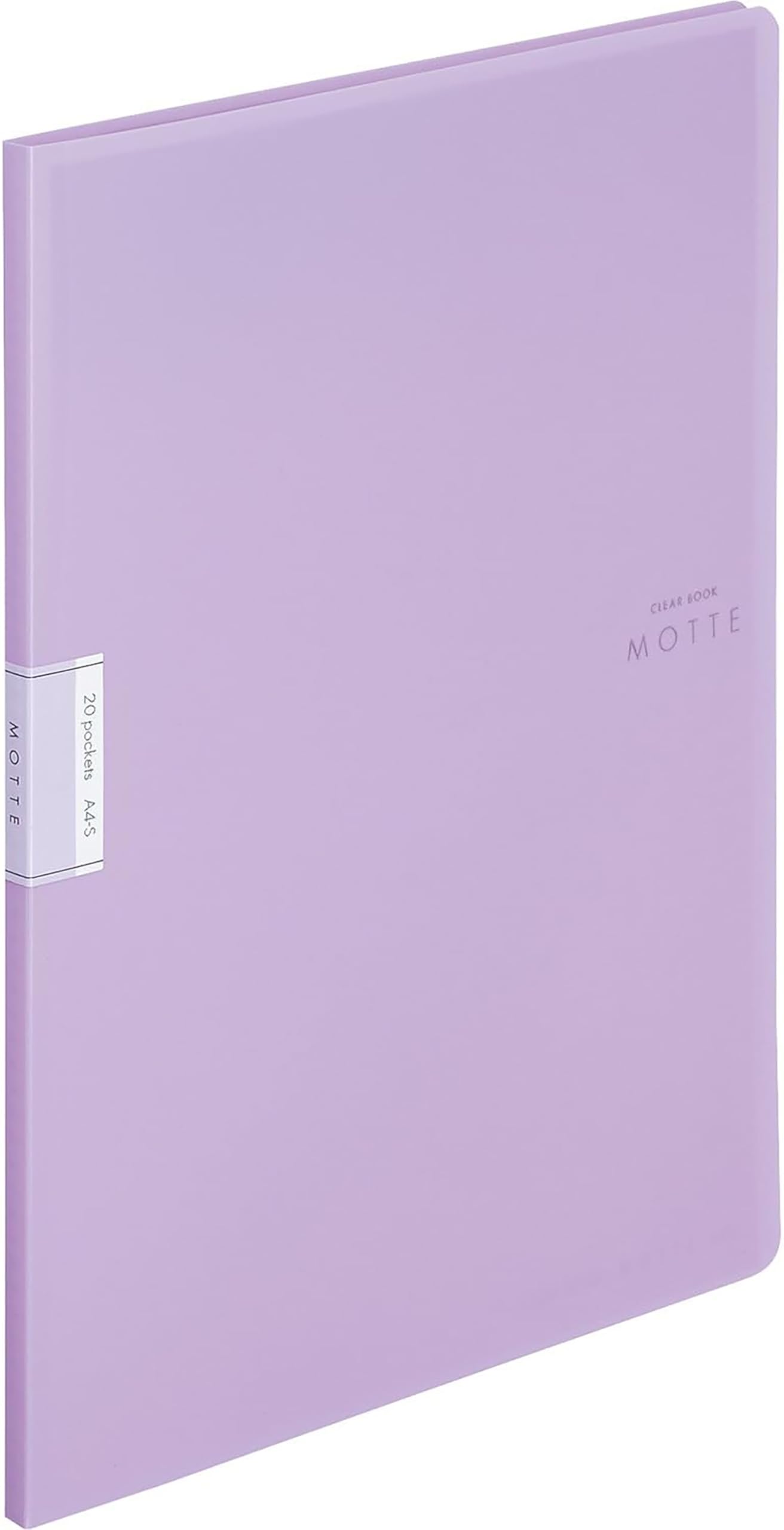 Amazon.co.jp: コクヨ ファイル クリヤーブック MOTTE A4 20枚ポケット