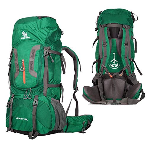 80L Mountaineering Bag, Outdoor Backpack Travel Bag, For Rock Climbing