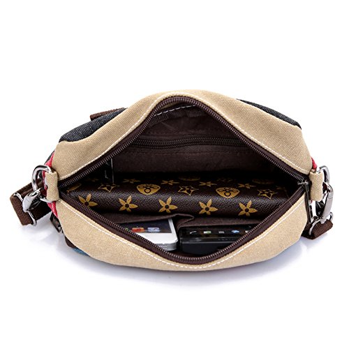 Sac de messager en toile idéal pour vos sorties urbaines et soirées mode coréenne - 3