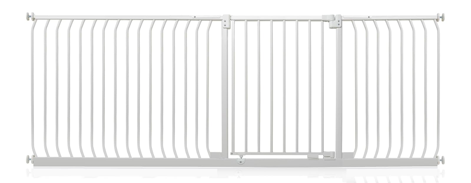 Safetots Elite Pressure Narrow Safety Gate, 65.5cm - 74.5cm, Matt White, Narrow Pressure Fit Stair Gate, Baby Gate for Doors Hallways and Spaces, Safety Barrier, Easy Installation — view 30