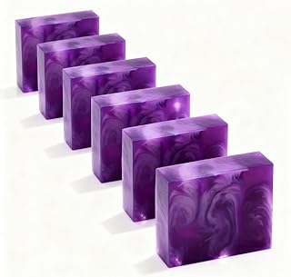 Jabón de lavanda hecho a mano con diseño de n...