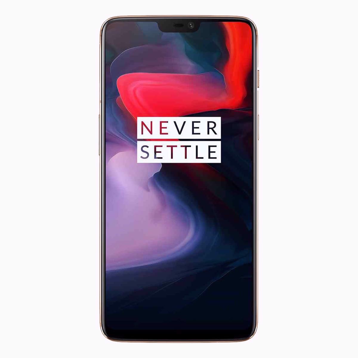 OnePlus 6 Smartphone (15,95 cm (6,28 Zoll) 19:9 Touch-Display, 128 GB interner Speicher, Android 8.1 Oreo / Oxygen OS 5.1), Silk White