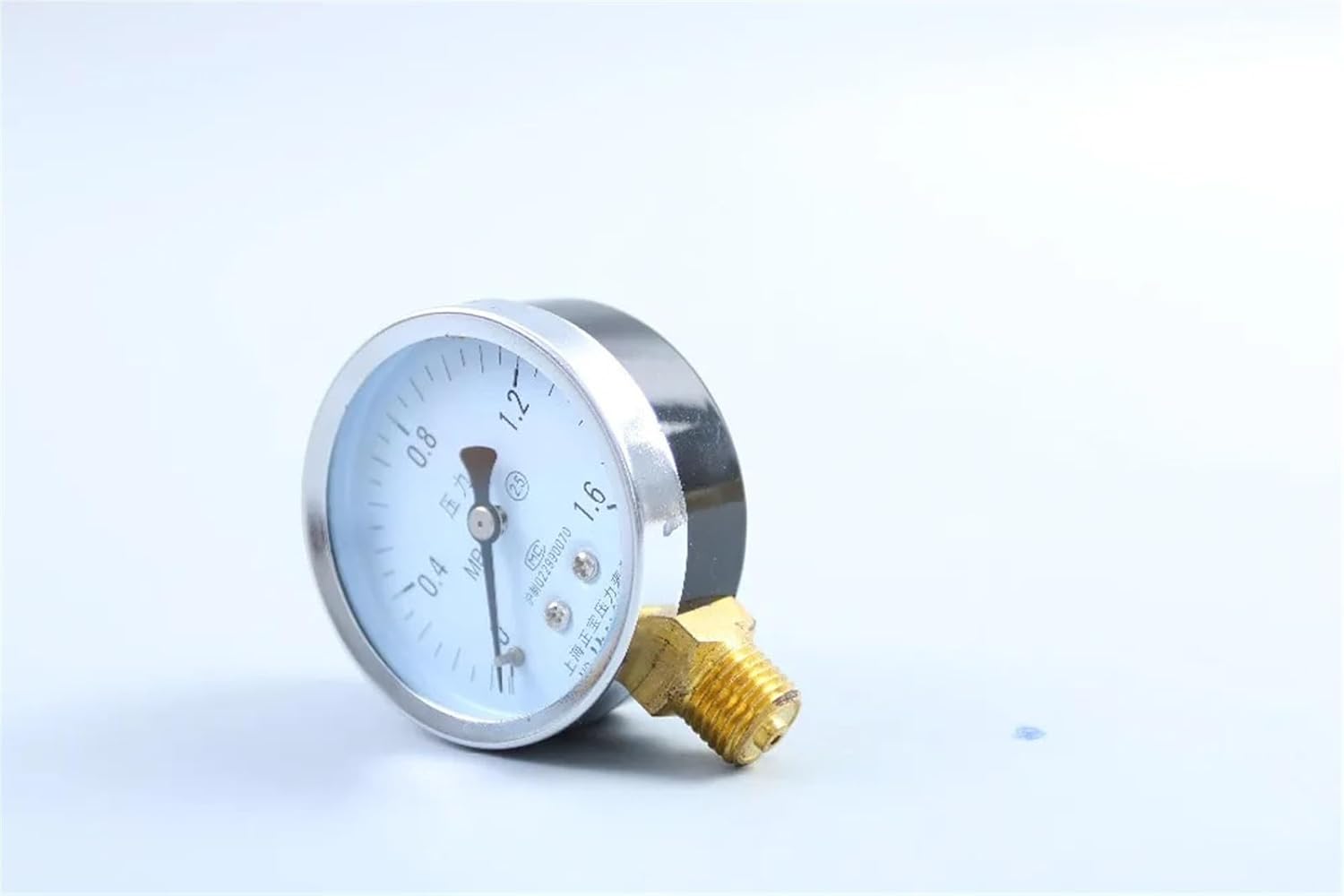 2.5" 60mm Brass,0.1Mpa,0.16Mpa,0.25Mpa,0.4Mpa,0.6Mpa,1Mpa,1.6Mpa,2.5Mpa,etc Dry Pressure Gauge,Lower Mount Manometer,(0-16Mpa)