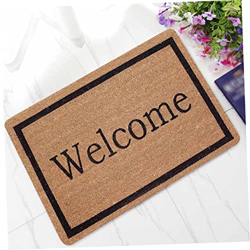 Tapis de porte caoutchouc naturel antidérapant absorbant et résistant
