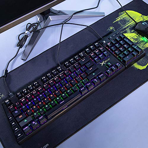 Delux Km12 Programmable Wired Mechanical Keyboard And Numeric Keypad Combo #TOP6