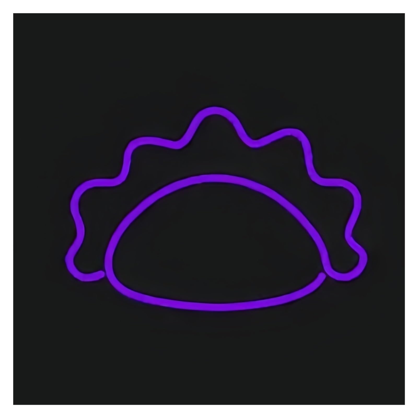 SHOUXI Sign Lamp Cute Dumpling Neon Sign USB Powered, Wall Restaurant Kitchen Decoration Window Show Light 40x28cm(F)