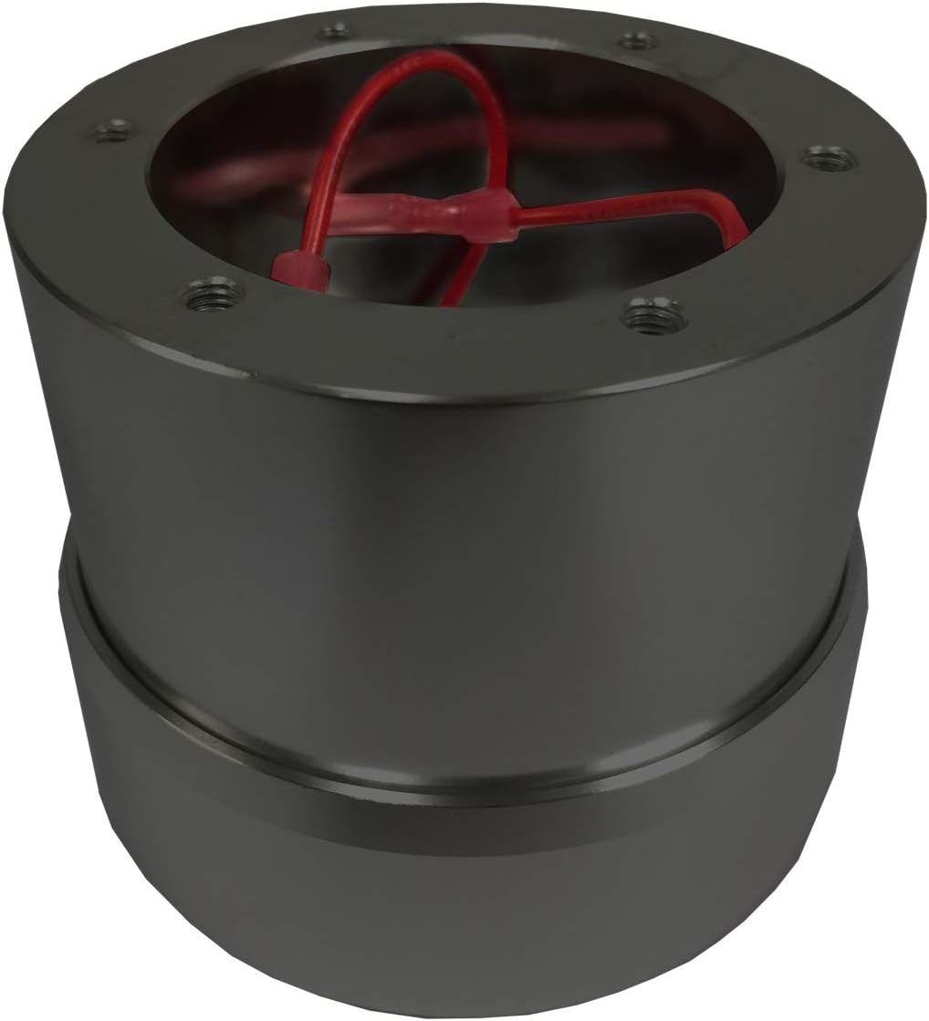 VSW Steering Wheel Hub Adapter 6 Bolt (Black) Compatible with 1965-67 Ford Mustang, 66-72 Bronco, 65-70 Falcon, 66-69 Comet, 67 Cougar STH1009BLK VSW Steering Wheel Hub Adapter 6 Bolt (Black) Compatible with 1965-67 Ford Mustang, 66-72 Bronco, 65-70 Falcon, 66-69 Comet, 67 Cougar STH1009BLK