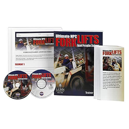 Forklift Hazard Perception Challenge English Dvd Training Video - J. J. Keller & Associates - Helps Satisfy The Training Requirements Of Osha's Powered Industrial Truck Standard (1910.178) #TOP1