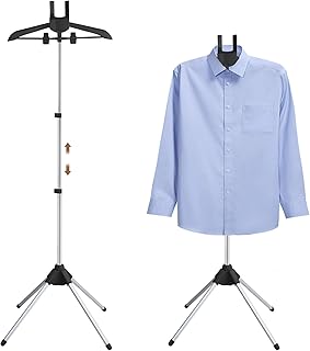 30 T-Shirt Storage Ideas for a Perfectly Folded Closet 86 34-63 Inch Adjustable T Shirt Display Adult for Vendors, Portable Hangin...