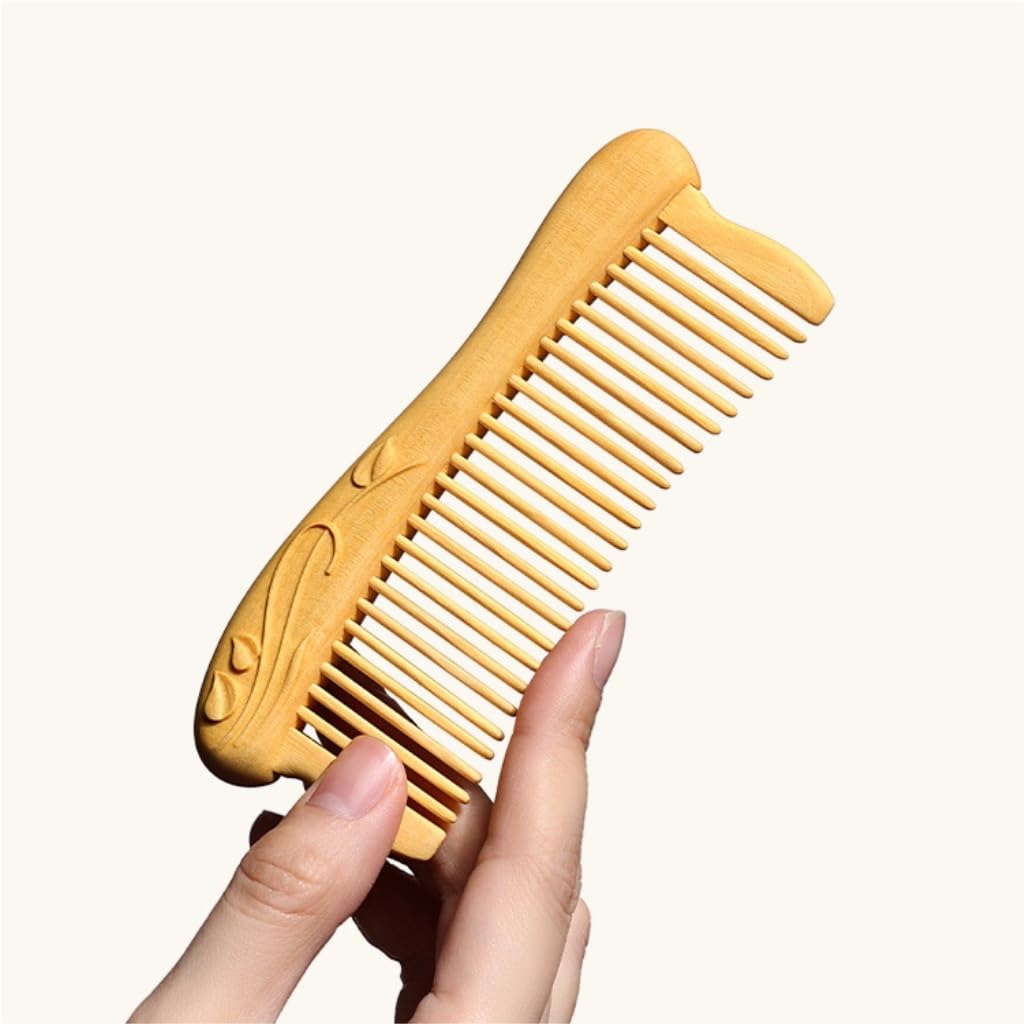 Kamm Damen-Kamm mit feinen Zähnen, Taschen- und Reisekamm, Badezimmer-Duschkamm for feines oder dünner werdendes Haar, Bartpflege Haarpflege Schönheitskamm