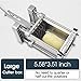 French Fry Cutter, Sopito Professional Potato Cutter Stainless Steel with 1/2-Inch Blade Great for Potatoes Carrots Cucumbers