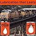 Kroil Pyrolube High-Temperature Lubricant - Industrial Non-Drip Oil for Furnaces, Kilns, Ovens, Chains & Conveyor Systems - Heat Resistant Lubricant - Can - 1 gal - 1 Pack (PY011)