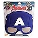 Sun-Staches Marvel Official Captain America Sunglasses | Costume Accessory Mask | UV400 | One Size Fits Most
