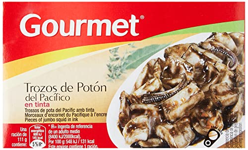 Marca Gourmet - Calamar tinta, 72 G