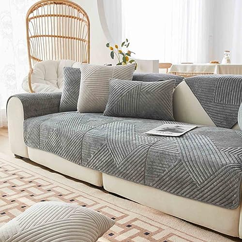 Nitoope Bohème Stil Sofa Überzug Sofabezug, Chenille Couch