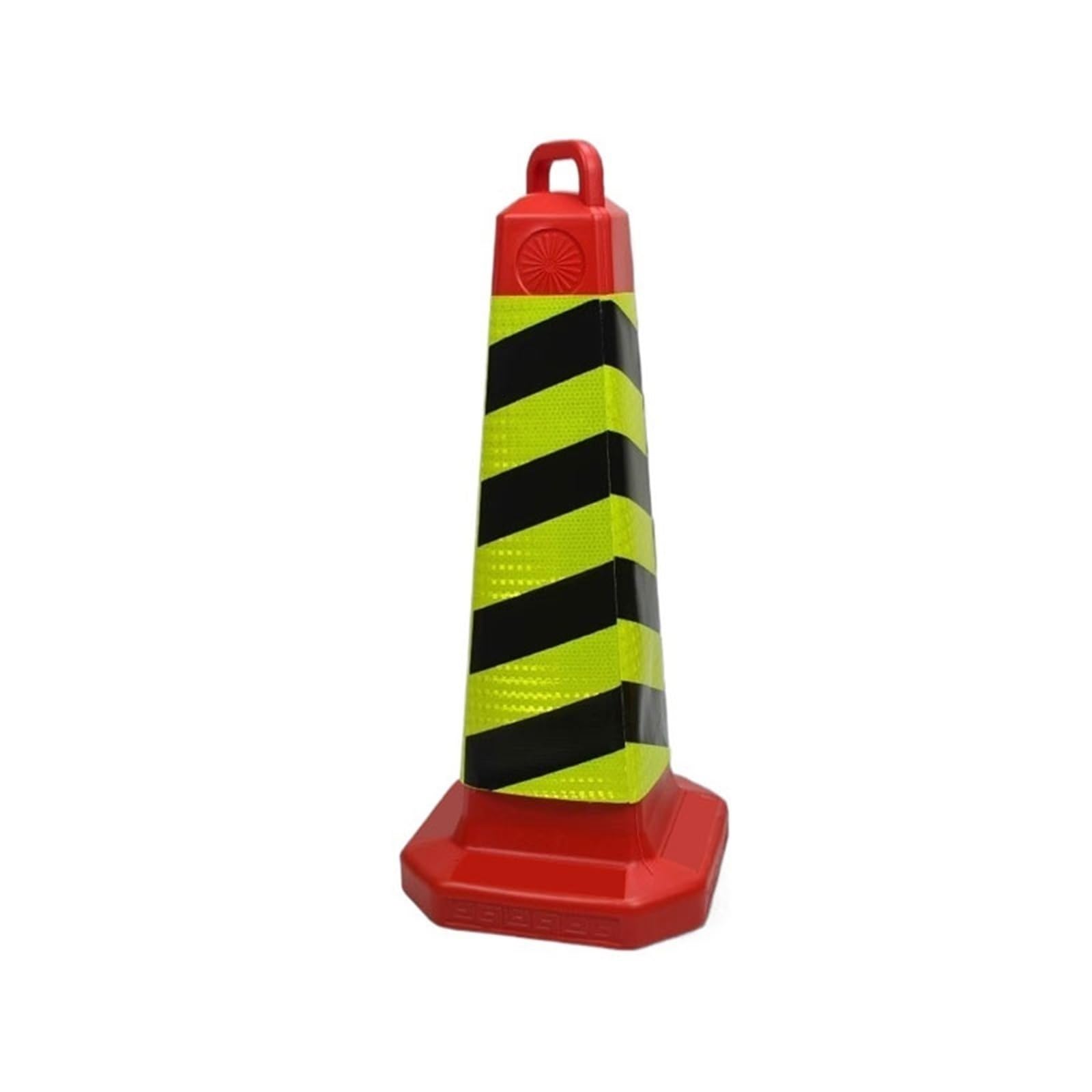 Cono stradale Confezione da 5 coni stradali con strisce riflettenti for esercitarsi alla guida durante il parcheggio su strada Strada