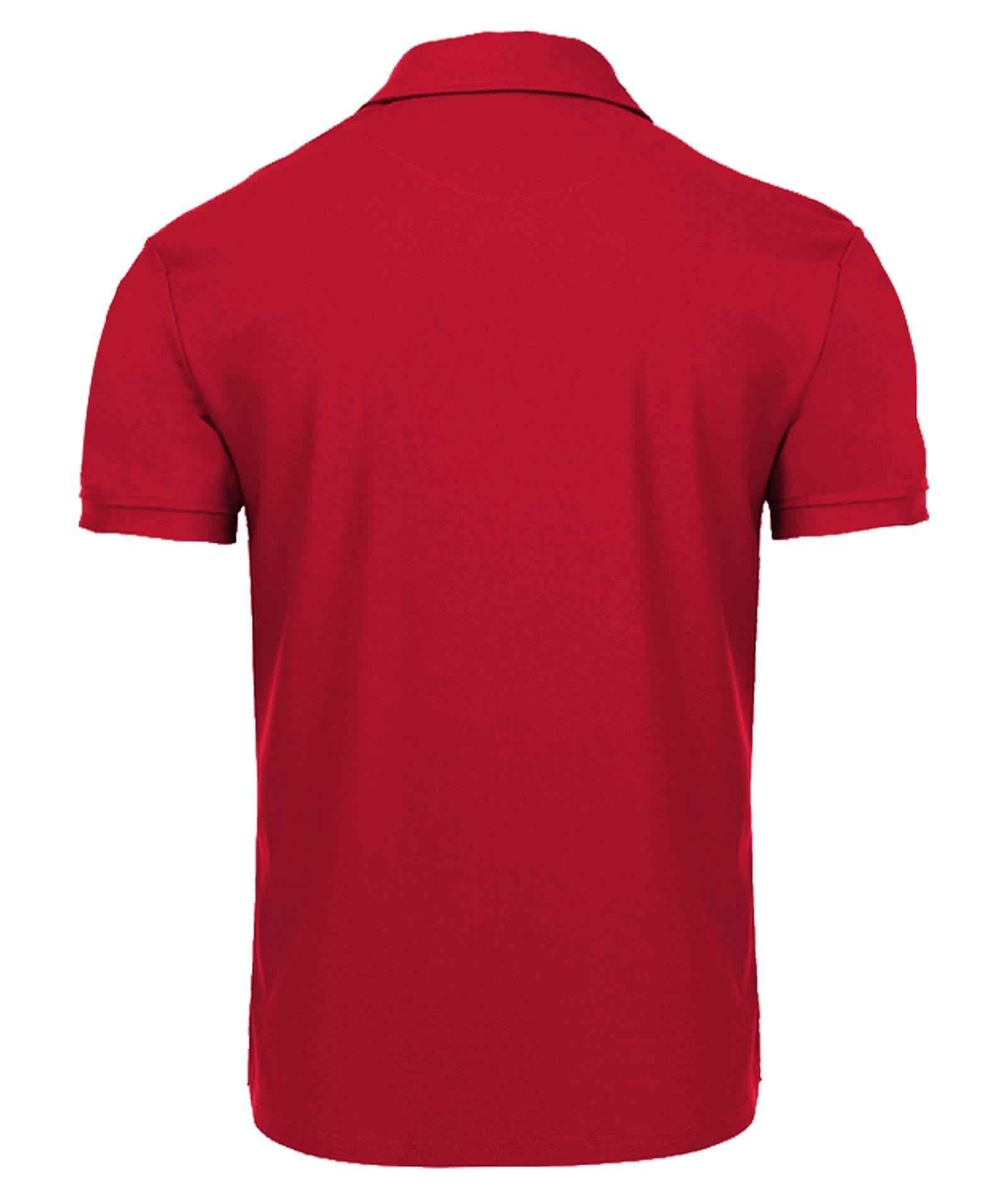 geeksport Men's Short-Sleeved Polo Shirt, Breathable, Golf Polo Shirt, Light Drying T-Shirt for Outdoor Sports Summer M-3XL - 3