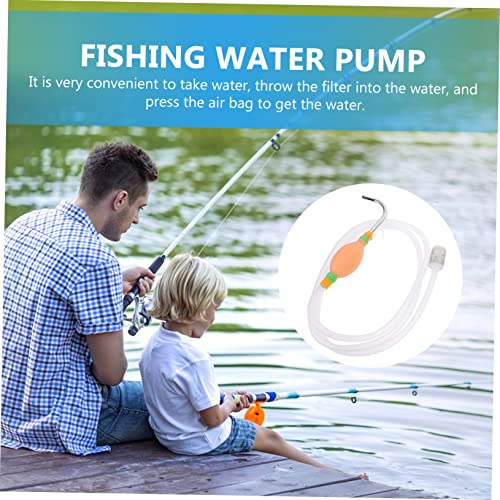 1 Conjunto Dispensador De Água De Pesca De Sucção Manual Bomba De Manutenção Para Aquário Bomba De P