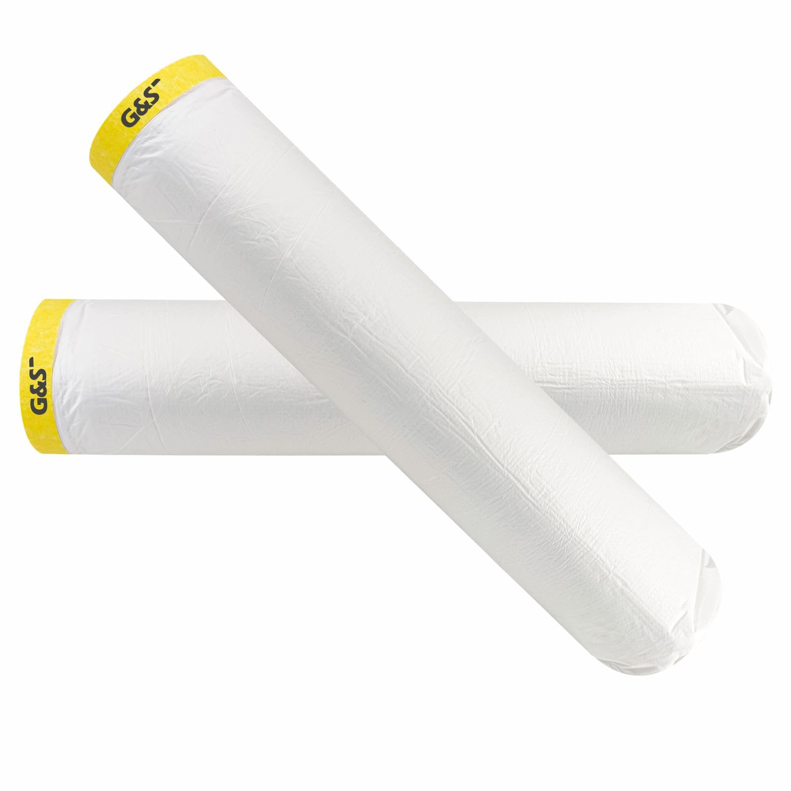 G&S Pre Taped Masking/Paint Protection Film Tape for Automotive painting, protection covering for car, floor, machine, wall and furniture- (Width- 2.7 Meters (2700mm) X 20 Meters) (Set Of 2) (B078QC1X76) Amazon Price History, Amazon Price Tracker