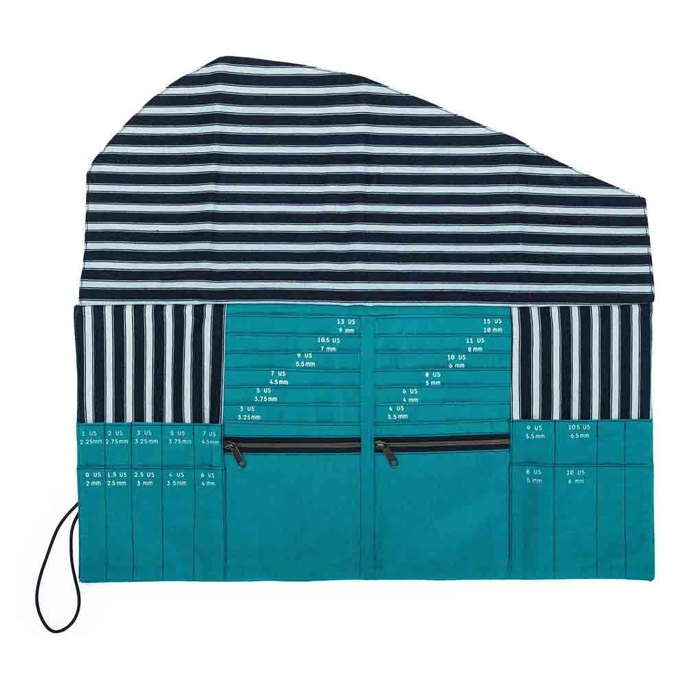 Della Q Needle Case, Teal, 25x15cm