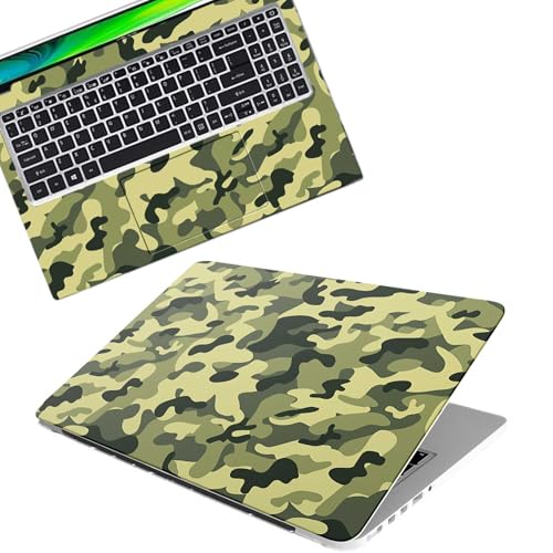 Image of Galaxsia Camouflage /Army D5 Full Body Vinyl Laptop Skin /Sticker /Cover Upto 15.6 Inches Laptops Laminated-Removable-HD Quality Compatible for Hp-Dell-Sony-Lenovo-Asus etc.(15x10 Inches)
