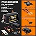 HAYAEnergy 48V 52V 20AH 25Ah LiFePO4 Lithium B-attery Pack with 30A BMS for 0-800W Motor(48V 20AH,0-800W)