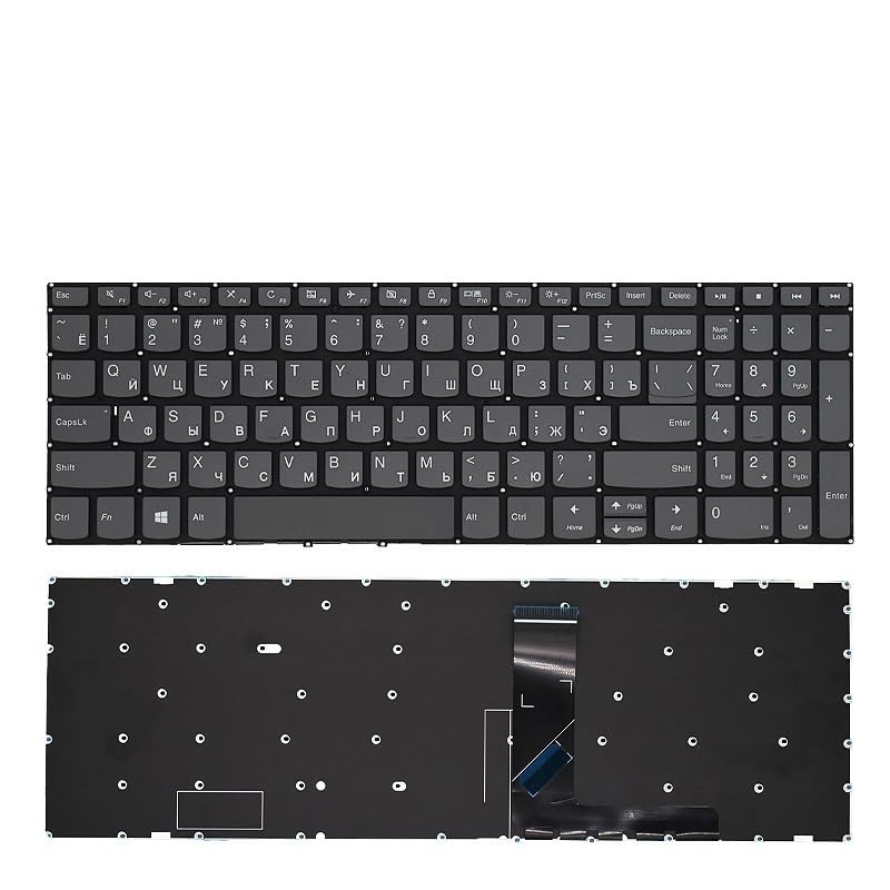 Clavier anglais Ideapad 720S-15ISK pour réparer les touches bloquées du PC