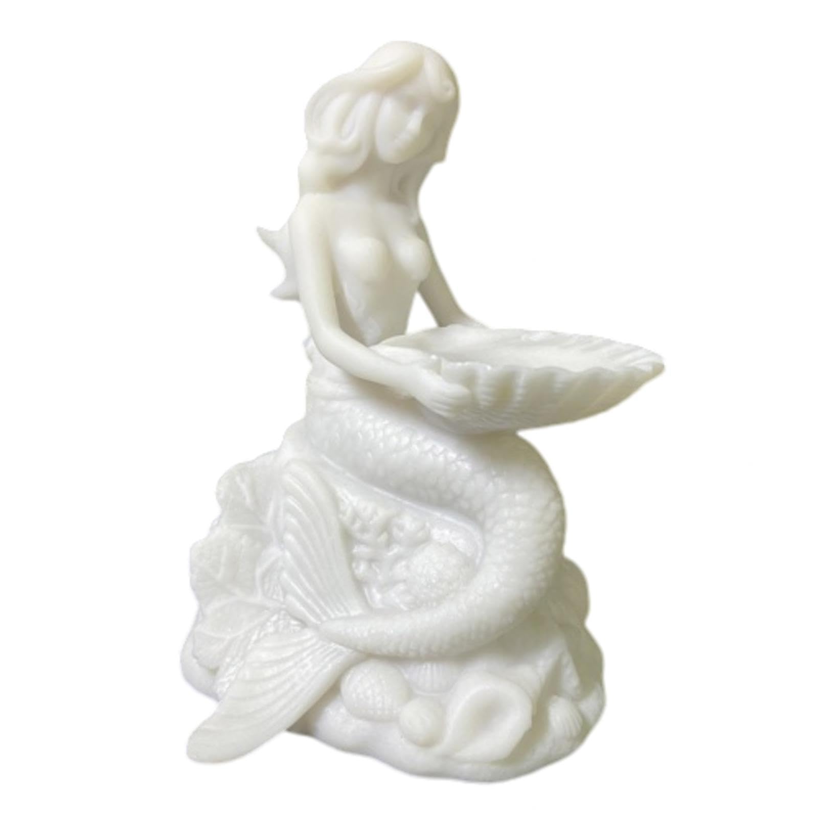 FOPURE Crystal Ball Stands,Sphere , Stone Holders, Base Display , for , Sculpture Craft Interior Decoration,White