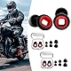 JXAXD 2 Paar Motorrad Ohrstöpsel Windgeräusche, Artevive Ohrstöpsel, Gehörschutz Motorrad, Moto Earplugs und 4 Größen in XS/S/M/L, A
