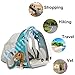 Cat Travel Backpack with Fan, Fit up to 12 lbs, Space Capsule Astronaut Clear Bubble Window Pet Backpack for Kitten and Small Puppy Green