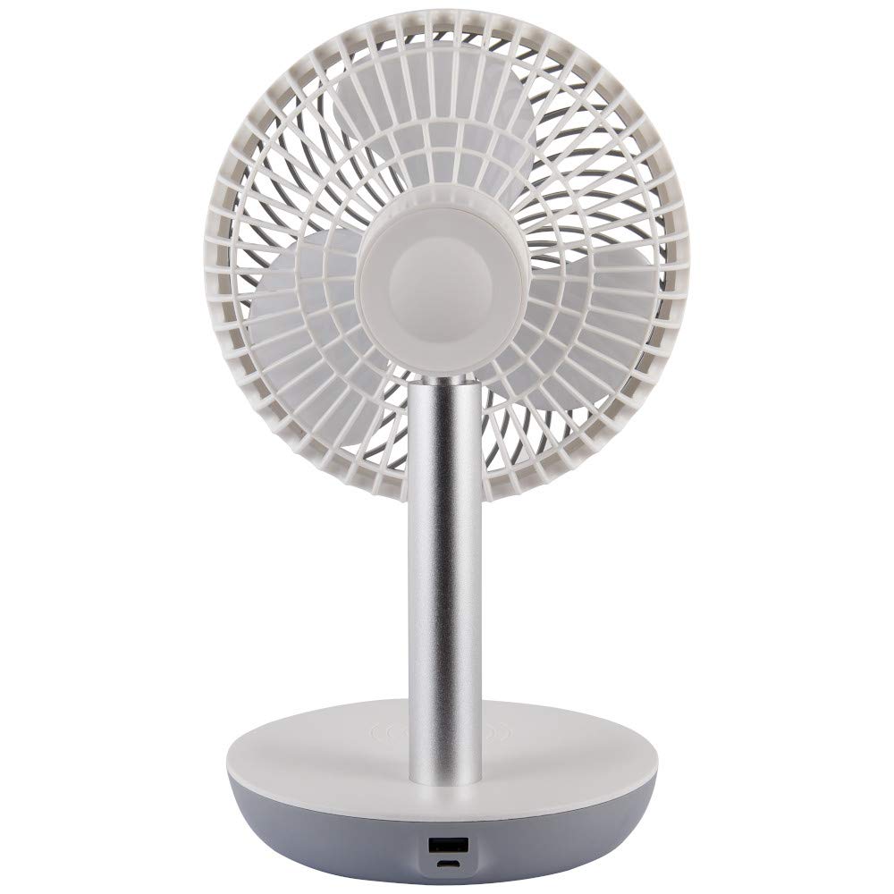 Ventilatore da tavolo Ardes Chargy - batteria ricaricabile, senza fili - Ricarica del telefono wirel
