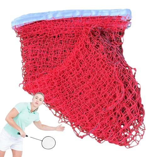 Redes de bádminton, red de bádminton al aire libre - Red profesional de bádminton de alta resistencia | Red de tenis portátil plegable para patio trasero, equipo de bádminton de red de voleibol