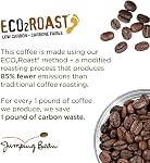 Jumping Bean Holiday Blend Flavoured Whole Bean Coffee, ECO2Roast, Premium Coffee, Made in Canada, Non-GMO, Fairtrade & Organic, Holiday Blend, 340g