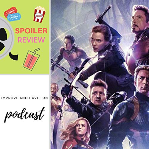 NJ to NY Avengers Endgame Movie Review. SPOILERS. Podcast Por  arte de portada