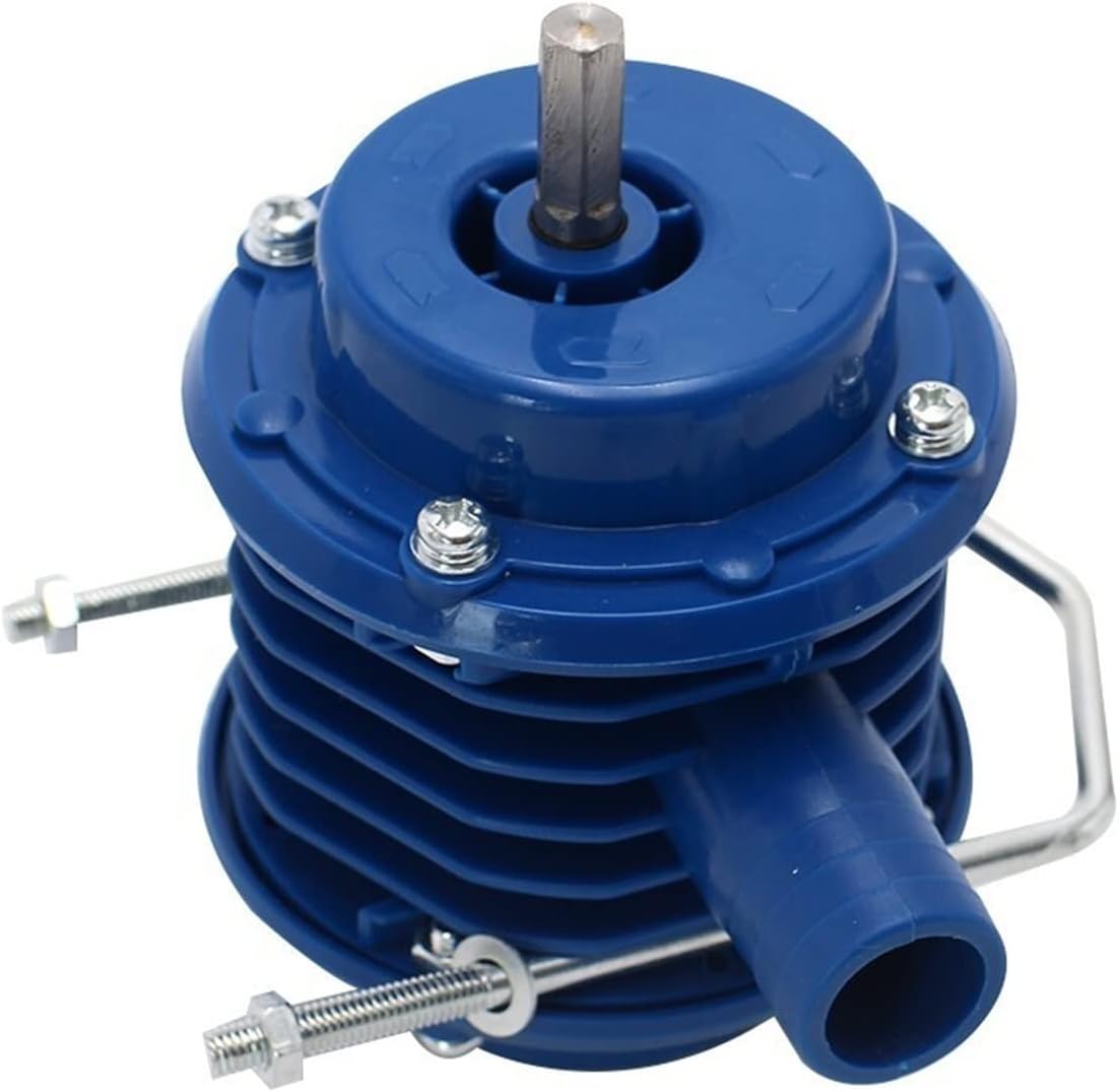 Electric pump Portable submersible pump Mini Heavy Duty Self-Priming Hand Electric Drill Water Pump Home Garden With Filter Hand Electric Drill Without Power Source