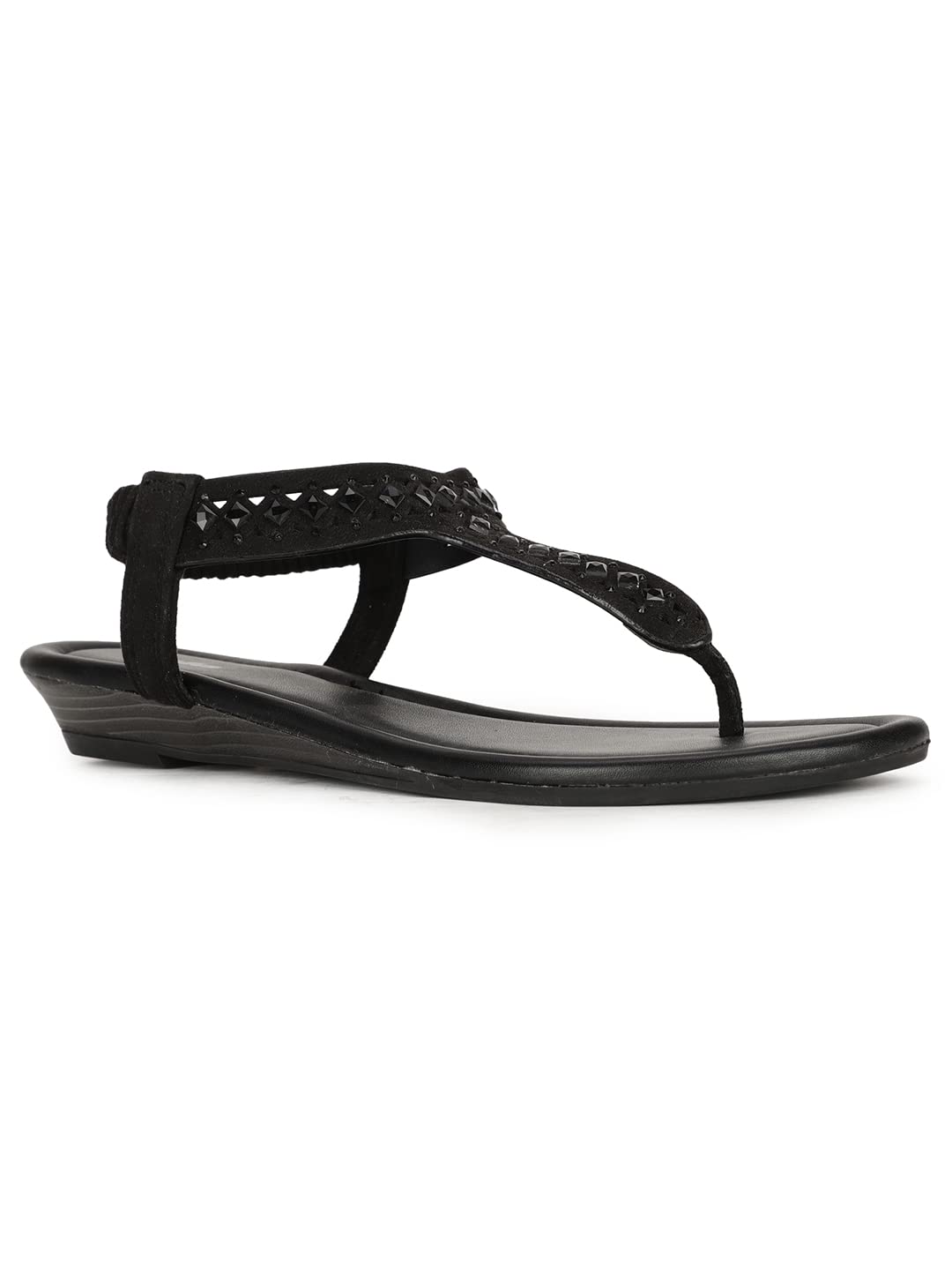 Bata Womens Debra Sandal Flats, (5616713), UK 8 Black (B0B1Q848B6) Amazon Price History, Amazon Price Tracker