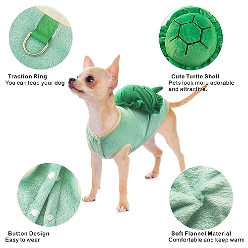 Disfraz de Tortuga para Perro Idepet Mediano miniatura 5