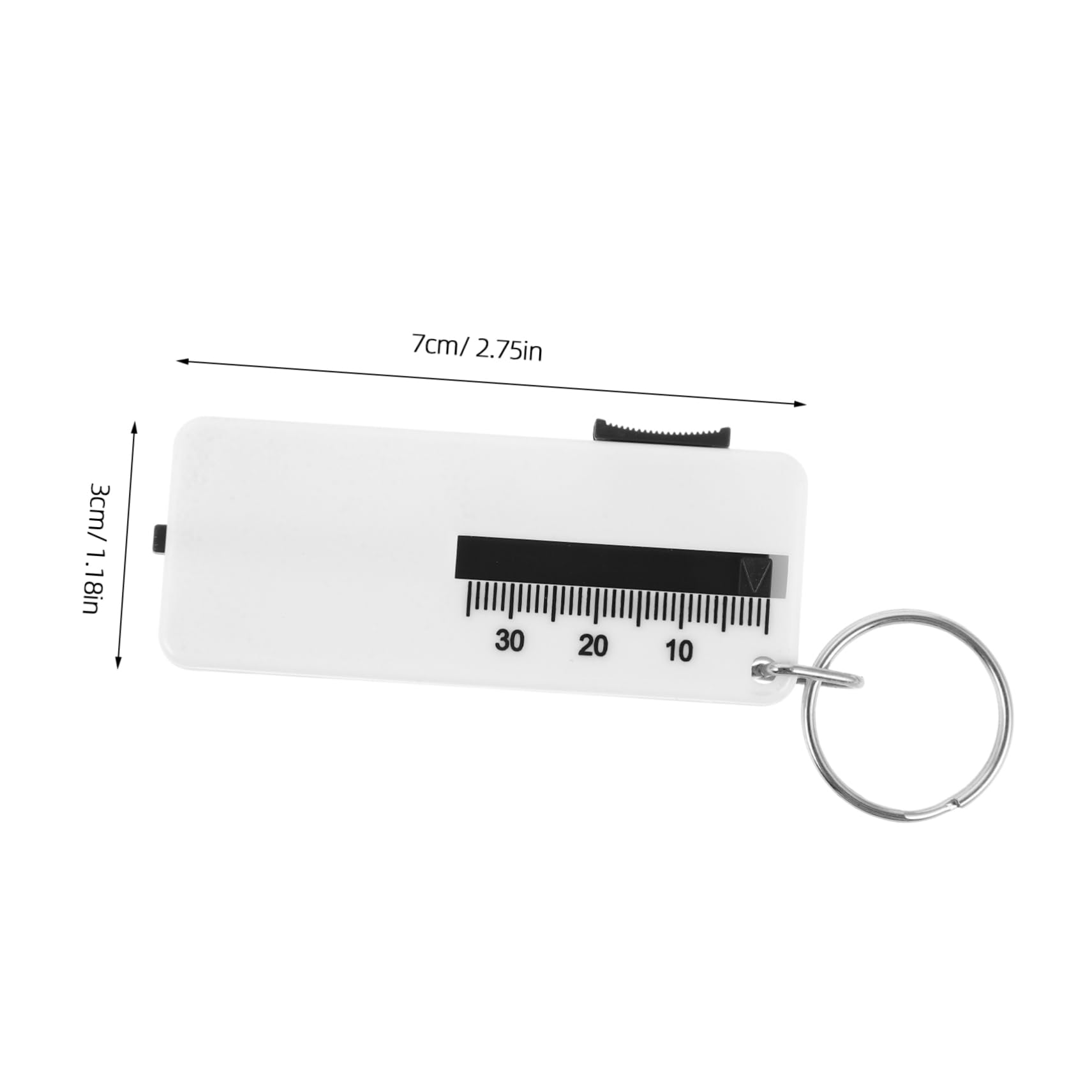 PRETYZOOM 3Pcs Tire Depth Gauge Tool for Car Accurate Tread Depth Measurement Automotive Tire Thread Gauge for Cars Trucks and Motorcycles